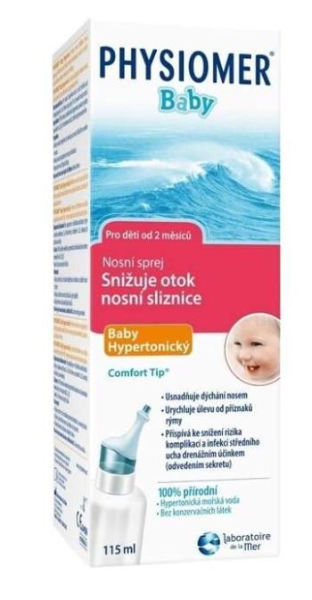 PHYSIOMER Baby hypertonic 115 ml