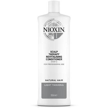 Nioxin Revitalizer pokožky pre jemné mierne rednúce prírodné vlasy System 1 (Conditioner System 1 ) 1000 ml