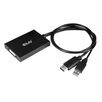 CLUB3D cac-1010 Displayport/usb DVI-I Daul link Fekete, Fehér