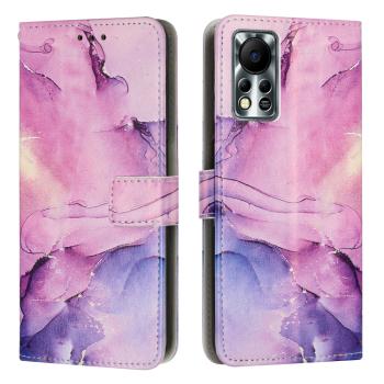 ART MARBLE Peňaženkový kryt Infinix Hot 11S PURPLE