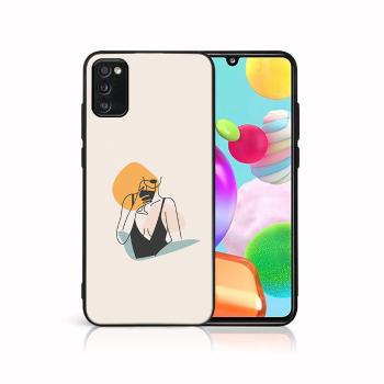 MY ART Ochranný obal pre Samsung Galaxy A41 WOMAN (197)