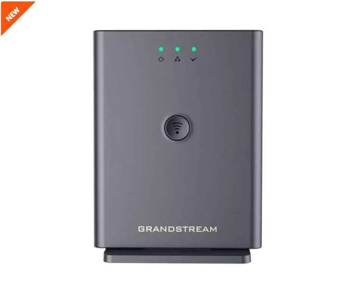 Grandstream DP752 IP DECT zákl. stanice, max. 5ručiek, HD voice, 10 SIP účtov, 5soub. hovorov