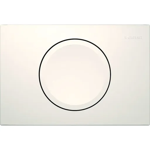 Ovládacie tlačidlo Geberit Delta15 plast biele 115.109.11.1