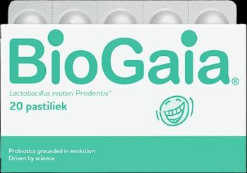 BIOGAIA ProDentis pastilky mentolová príchuť 2 x 10 pastiliek