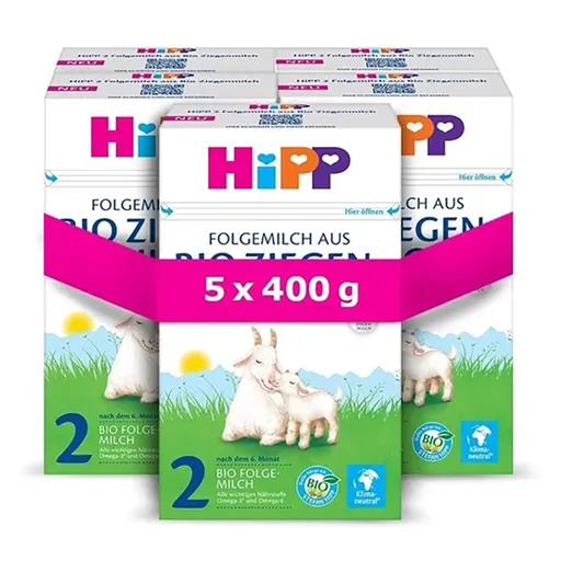 HIPP 2 Kozie mlieko BIO 5 x 400 g