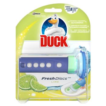 Duck fresh discs čistič wc 36ml limetka, poškodený obal