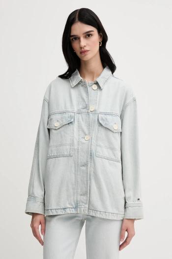 Rifľová bunda Tommy Hilfiger prechodná, WW0WW44410