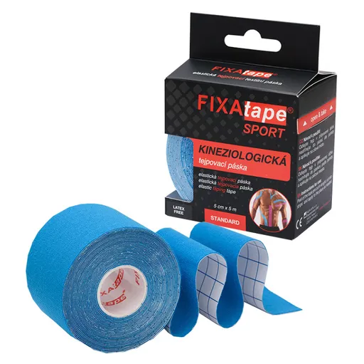 FIXAPLAST Fixatape sport standard tejpovacia páska 5 cm x 5 m modrá