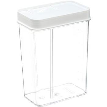Plast Team Dóza na potraviny 1,2 l, 13,5 × 84 × 18,3 cm biela (11780800)