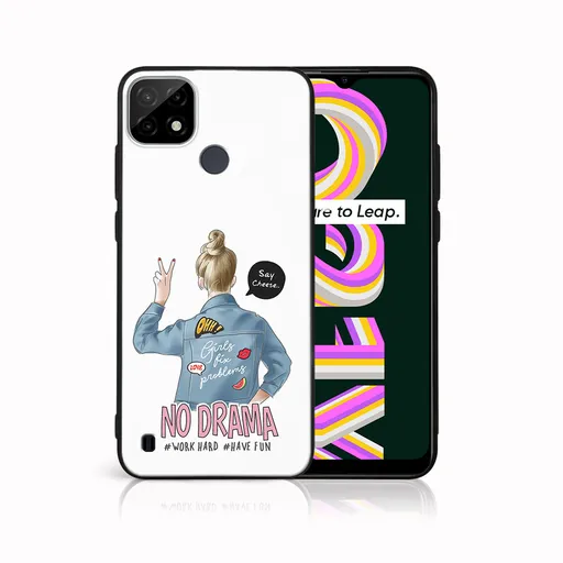 MY ART Ochranný obal Realme C21 -NO DRAMA (138)