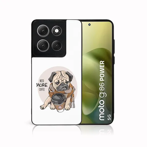 MY ART Ochranný kryt pre Motorola Moto G86 Power 5G MORE COFFEE (184)