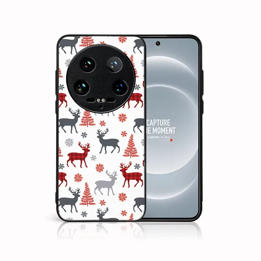 MY ART Kryt s vianočným dizajnom Xiaomi 14 Ultra DEER (068)