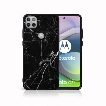 MY ART Ochranný obal Motorola Moto G 5G BLACK MARBLE (142)