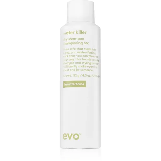 EVO Style Water Killer suchý šampón pre tmavé vlasy 200 ml