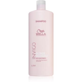 Wella Professionals Invigo Blonde Recharge sampon pentru protectia culorii parului blond Cool Blond 1000 ml