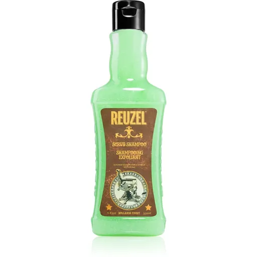 Reuzel Hair Scrub Shampoo čistiaci šampón na vlasy pre mužov 350 ml