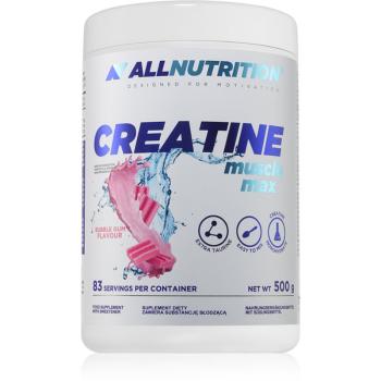 Allnutrition Creatine Muscle Max podpora športového výkonu príchuť Bubble Gum 500 g