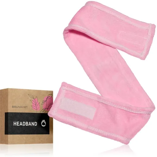 BrushArt Home Salon Headband kozmetická čelenka Pink