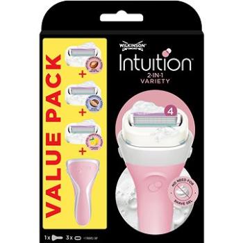 WILKINSON Intuition strojček + 3 rôzne druhy náhradných hlavíc BOX (4027800406630)