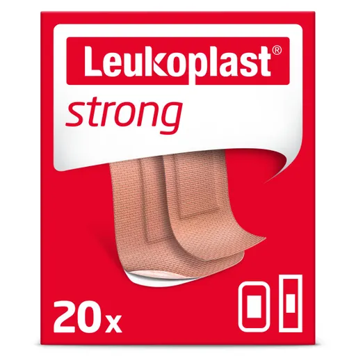 LEUKOPLAST strong 2 veľkosti 20ks