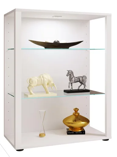 VCM Vitrína Glasol XL, bílá