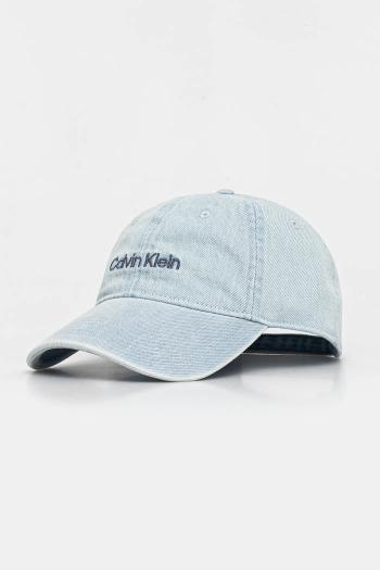 Bavlnená šiltovka Calvin Klein s nášivkou, LV04K5065G