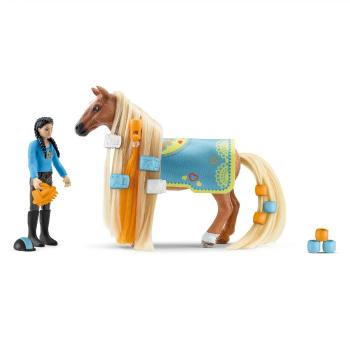 Schleich 42585 Štartovacia sada Kim a Caramelo, 18,7 x 24,5 x 6 cm