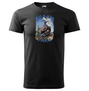 Tričko Mám páru (Veľkosť: 3XL, Typ: pre mužov, Farba tričká: Čierna)