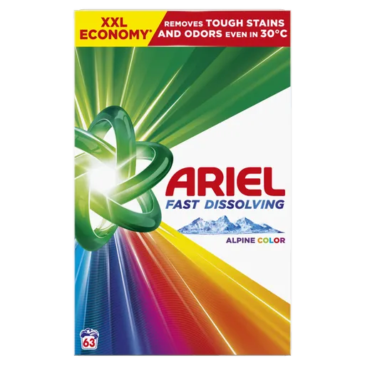 ARIEL Color prací prášok Box 63 pranie 3,465 kg