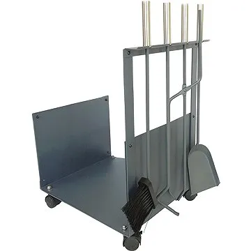 M.A.T. Krbový kôš s náradím 62 cm ocel/drevo (760123)