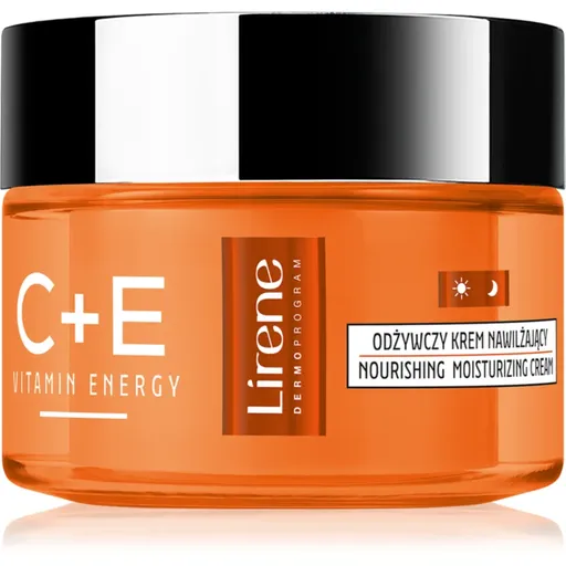 Lirene Vitamin Energy C+E pleťový krém pre výživu a hydratáciu 50 ml