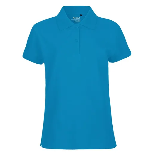 Neutral Dámska polokošeľa Classic z organickej Fairtrade bavlny - Zafírová modrá | 2XL