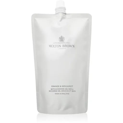 Molton Brown Orange & Bergamot sprchový a kúpeľový gél náhradná náplň unisex 400 ml
