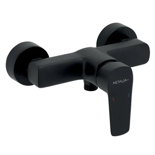 Sprchová batéria Novaservis Metalia 58 bez sprchového setu 150 mm čierna 58061/1,5