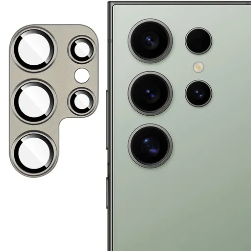 IMAK METAL PREMIUM COVER Ochrana fotoaparátu Samsung Galaxy S24 Ultra 5G GREY