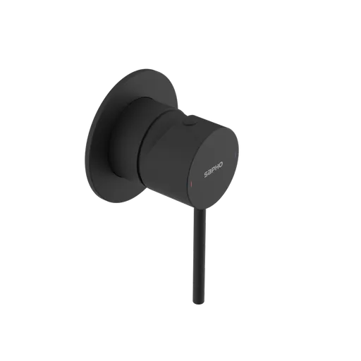 SAPHO - ULTRAMIX podomietková sprchová batéria, 1 výstup, čierná mat UT041B