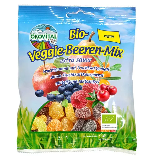 ÖKOVITAL Želé bobule vegan BIO 80 g
