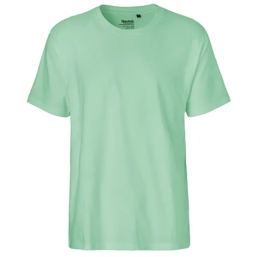 Neutral Pánske tričko Classic z organickej Fairtrade bavlny - Dusty mint | XL