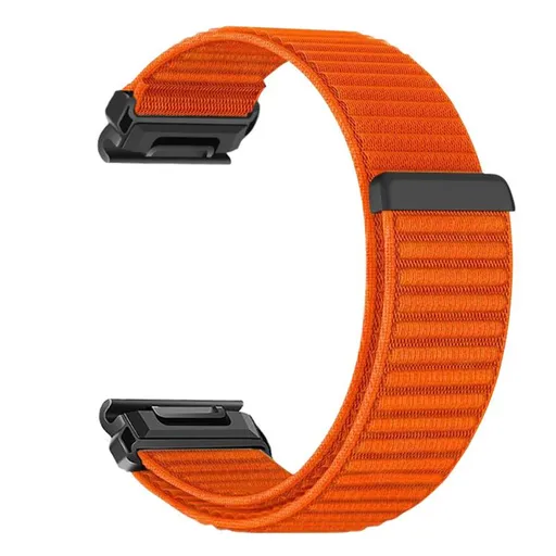 NYLON QUICK FIT Vymeniteľný remienok pre Garmin - šírka 22mm oranžový