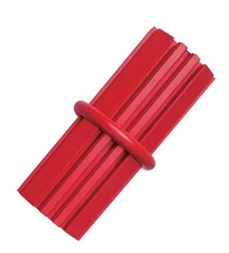 Hračka Kong Dog Dental Tyč, plniaca, červená, guma prírodná, L