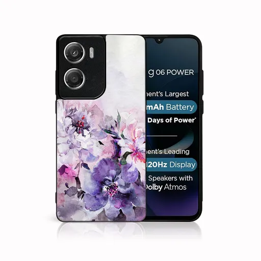 MY ART Ochranný kryt pre Motorola Moto G06 / G06 Power PEONIES (156)