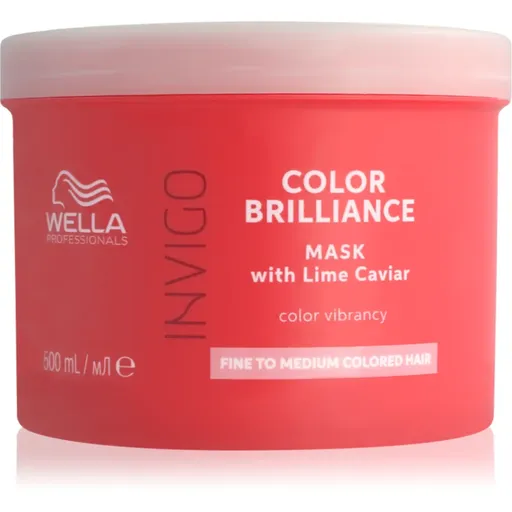 Wella Professionals Invigo Color Brilliance hydratačná maska pre jemné vlasy 500 ml