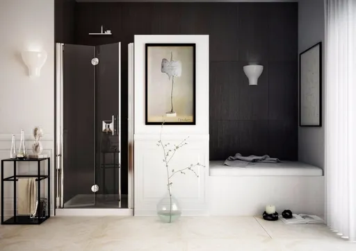 FORTE - Sprchové dvere SPACE - Rozmer A - 70, Smer zatvárania - Pravé (DX) BQSP502DXC