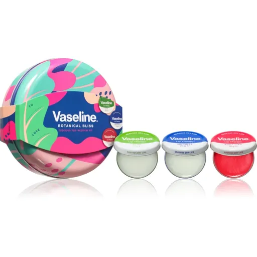 Vaseline Botanical Bliss Set darčeková sada na pery