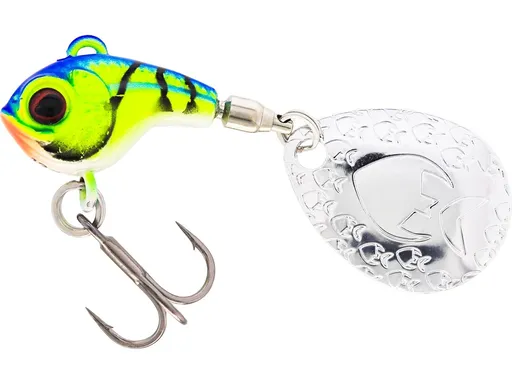 Westin nástraha dropbite tungsten spin tail jig chartreuse blue craw - 2 cm 13 g