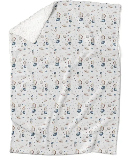 Deka Znamenie watercolor Kozorožec (22.12. - 20.1.)  (Podšitie baránkom: ÁNO)