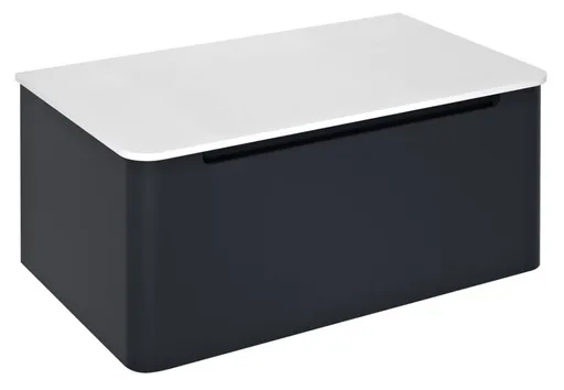 SAPHO - KERALA umývadlová skrinka 80x35x47,5cm, 1x zásuvka, antracitový mat KR080-3434