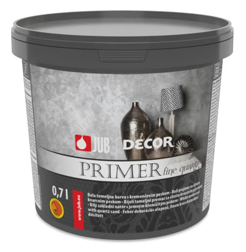 JUB DECOR PRIMER (FINE QUARTZ) - Základný náter s vysokým krytím 0,7 l crystal515h