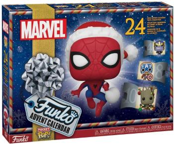 Adventi naptár Funko POP! Marvel Holiday - Advent Calendar (Pocket POP)