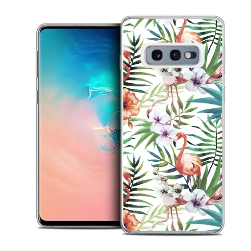 MY ART Ochranný kryt Samsung Galaxy S10e FLAMINGOS (009)